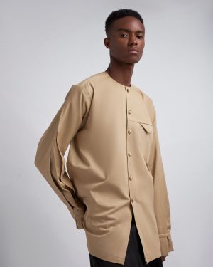 Aster Pleated Sleeve Shirt