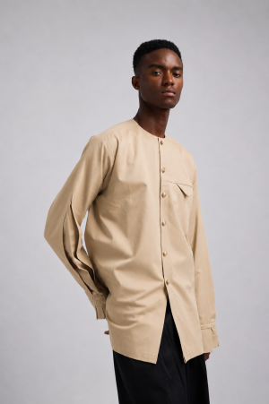 Aster Pleated Sleeve Shirt